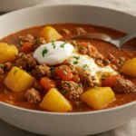 Traditioneller Bauerntopf in einem Topf – gesund und lecker