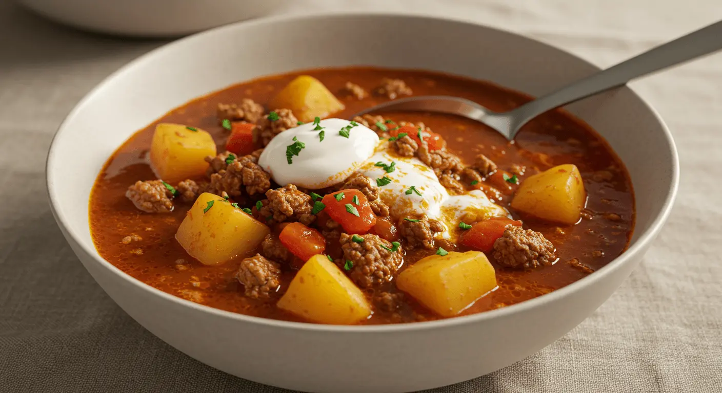 Traditioneller Bauerntopf in einem Topf – gesund und lecker